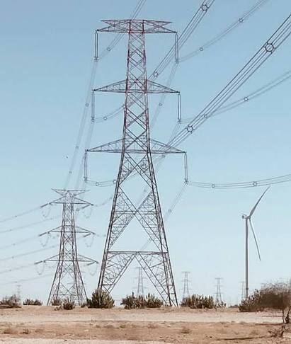 765 kVA double-circuit transmission line towers for TATA and BAJAJ in Kurnool district, Andhra Pradesh