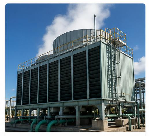 Cooling tower works